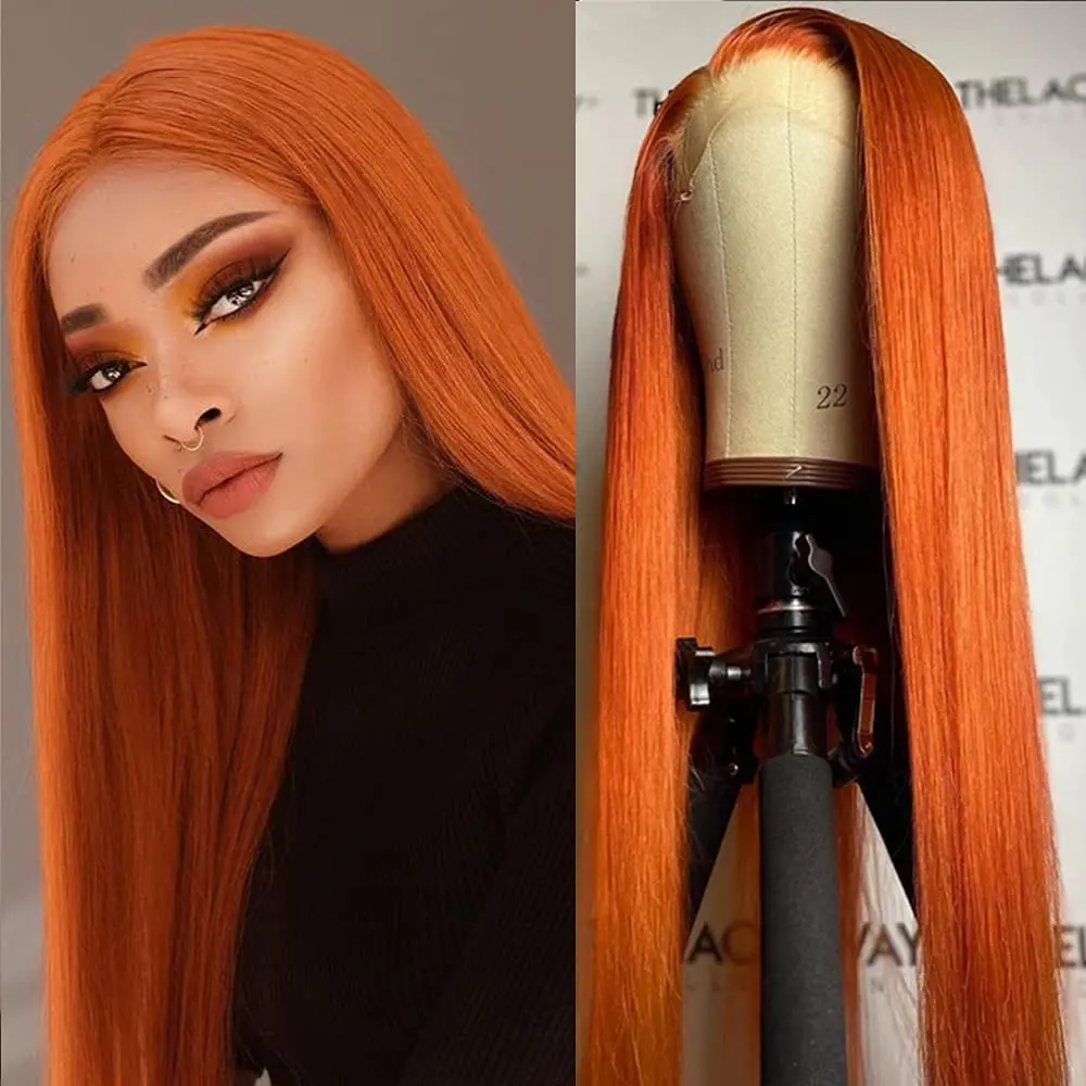Alipretty Bone Straight Human Hair Wigs Colored Orange 13x4 Lace Front Wigs 180% Density Remy Lace Frontal Wigs
Alipretty Bone Straight Human Hair Wigs Colored Orange 13x4 Lace Front Wigs 180% Density Remy Lace Frontal Wigs