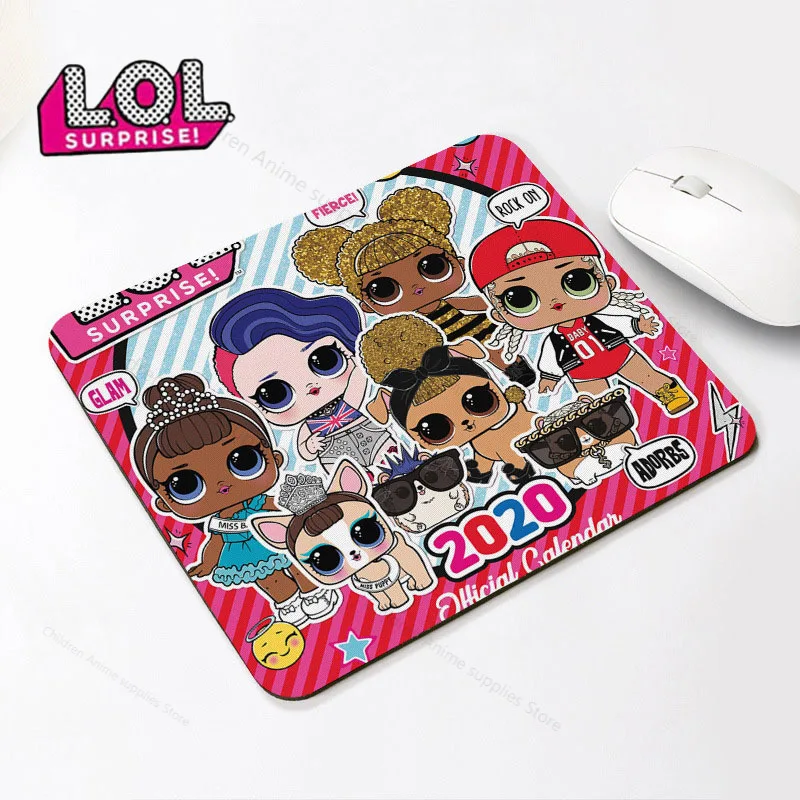 LOL Surprise Dolls 2mm Mouse Pad Cute Gifts for Girls Rubber Cartoon Table Pad Anime Figures Pattern Computer Mouse Pad
LOL Surprise Dolls 2mm Mouse Pad Cute Gifts for Girls Rubber Cartoon Table Pad Anime Figures Pattern Computer Mouse Pad