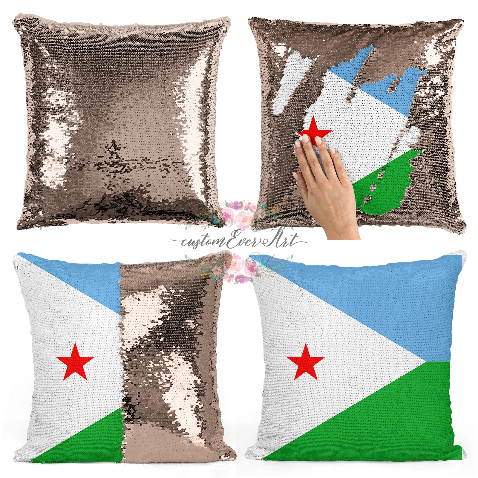 Djibouti decorative throw pillows reversible mermaid sequin pillow case cover dropshipping
Djibouti decorative throw pillows reversible mermaid sequin pillow case cover dropshipping