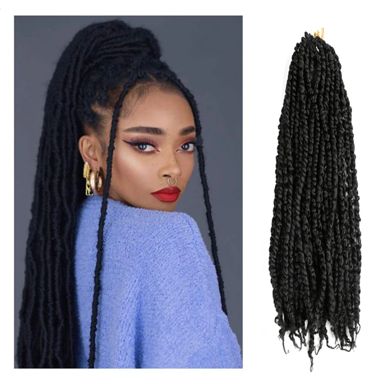 Braid Curly Crochet Hair 18 inch Ombre Braiding Hair Extensions Synthetic Crochet Braids Brown Black Color For Afro Women Man
Braid Curly Crochet Hair 18 inch Ombre Braiding Hair Extensions Synthetic Crochet Braids Brown Black Color For Afro Women Man
