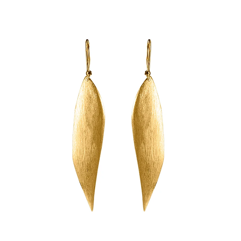 925 silver simple design Leaf Earrings women's office accessories geometric surface drawing Jewelry Earrings
925 silver simple design Leaf Earrings women's office accessories geometric surface drawing Jewelry Earrings