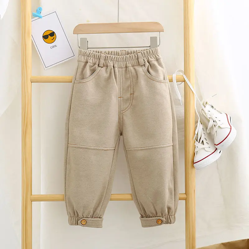 Children's Men's and Women's Baby Pants Autumn and Winter 2021 New Fashion Casual Spring and Autumn Korean Style Trousers 
Children's Men's and Women's Baby Pants Autumn and Winter 2021 New Fashion Casual Spring and Autumn Korean Style Trousers
