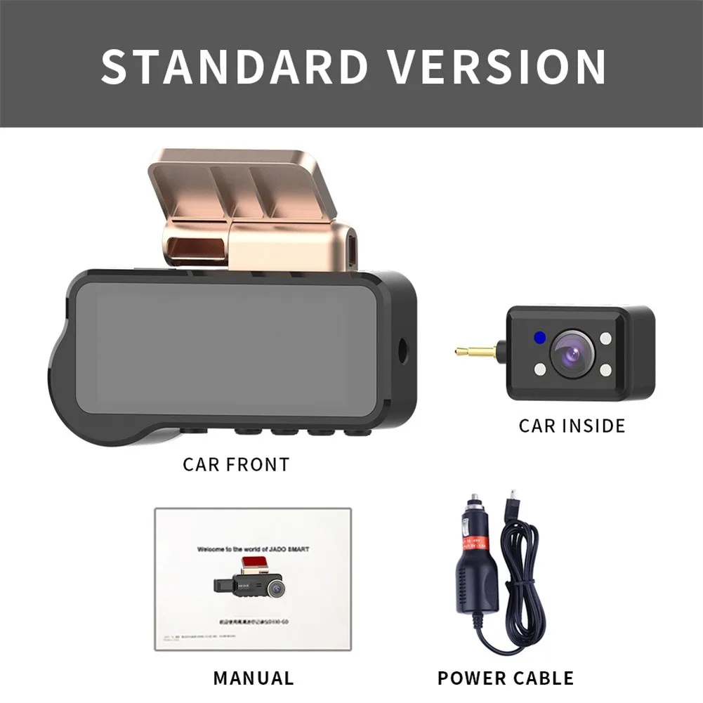 3.16 Inch Car Dash Cam DVR Full HD 1080P Dash Cam Dual Lens Vehicle Driving Recorder Wide Angle Night Vision Recorder
3.16 Inch Car Dash Cam DVR Full HD 1080P Dash Cam Dual Lens Vehicle Driving Recorder Wide Angle Night Vision Recorder