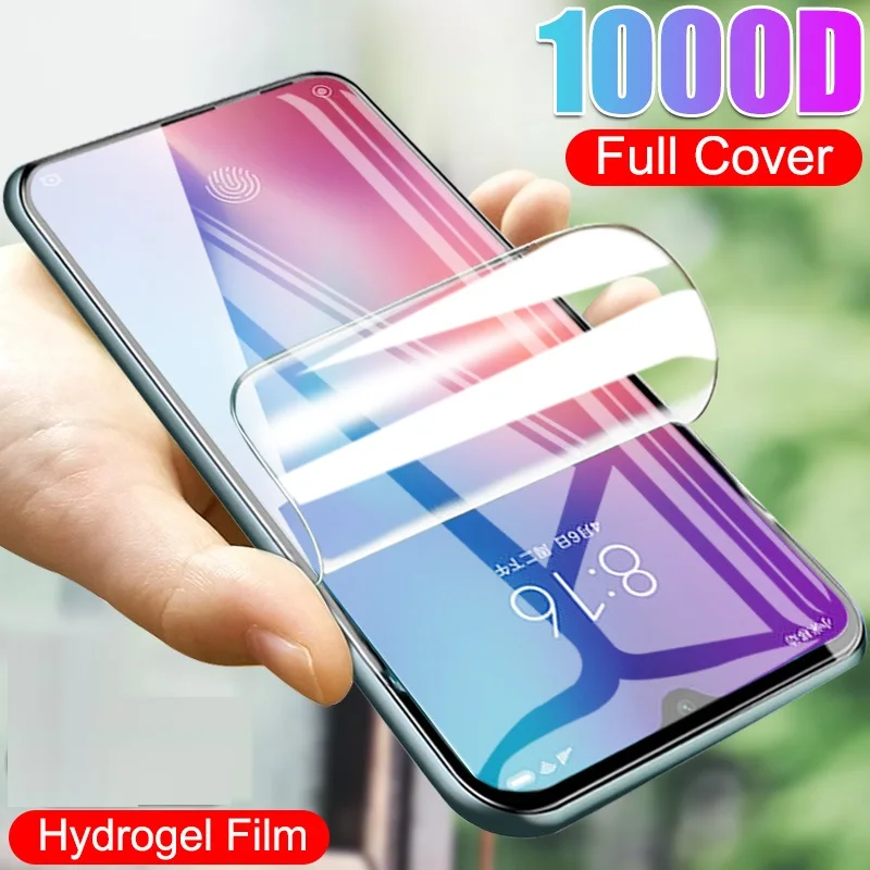 Гидрогелевая пленка для Xiaomi Redmi 7A/7/Y3/Note 7s/K20 Pro защитное стекло с полным покрытием