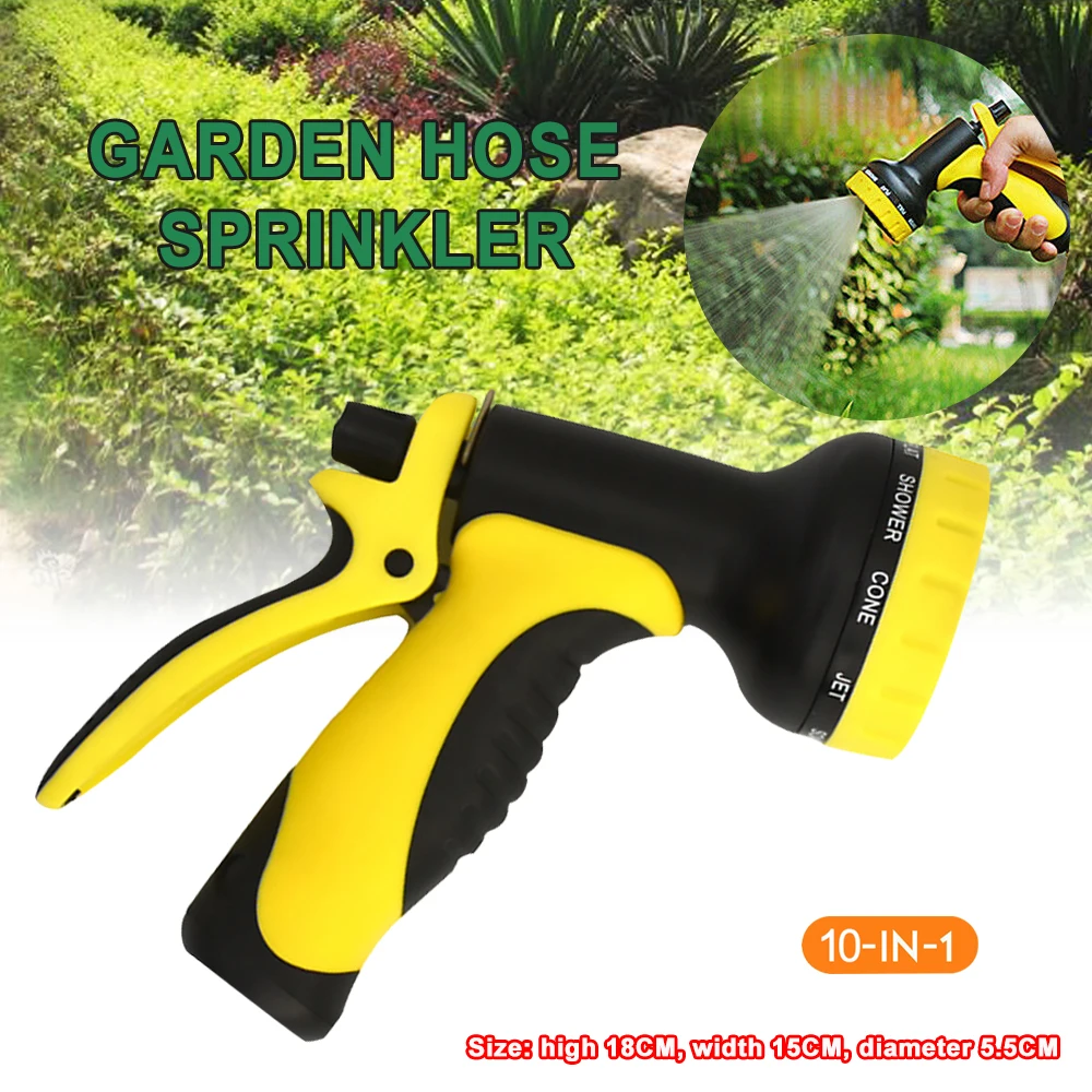 Распылитель для садового шланга 2, Мягкая рукоятка, разбрызгиватель воды с несколькими узорами 
Распылитель для садового шланга 2, Мягкая рукоятка, разбрызгиватель воды с несколькими узорами