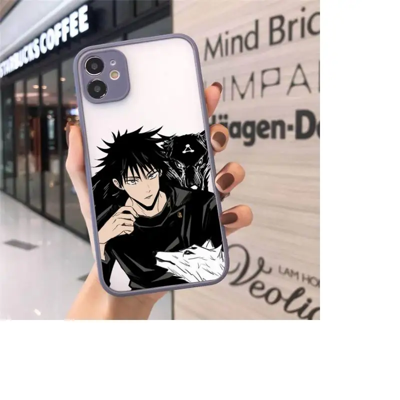 Jujutsu Kaisen Phone Case For iPhone 12 11 Mini Pro XR XS Max 7 8 Plus X Matte transparent Gray Cover
Jujutsu Kaisen Phone Case For iPhone 12 11 Mini Pro XR XS Max 7 8 Plus X Matte transparent Gray Cover