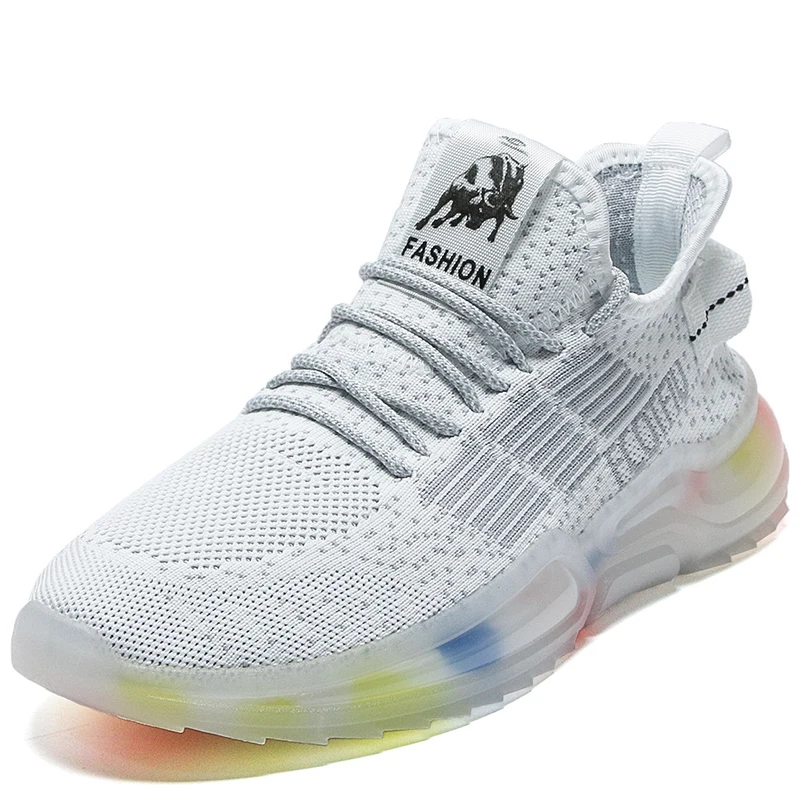 Men's Shoes Summer Sports Board Shoes Flying Woven Casual Breathable Mesh Shoes Shock Absorption Running Shoes Size 39-44
Men's Shoes Summer Sports Board Shoes Flying Woven Casual Breathable Mesh Shoes Shock Absorption Running Shoes Size 39-44