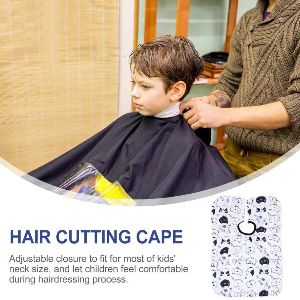 Kids Barber Hairdressing Cape Cartoon Hair Cutting Cape Lovely Haircut Apron
Kids Barber Hairdressing Cape Cartoon Hair Cutting Cape Lovely Haircut Apron