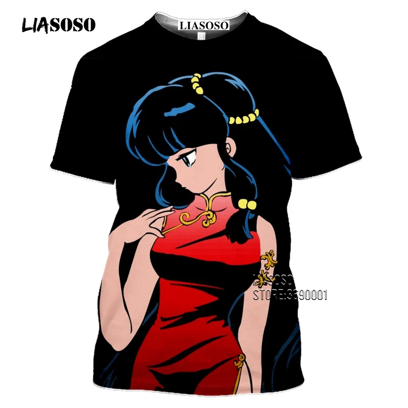 LIASOSO 3D Print Girl Ranma 1/2 Tendou Akane T-Shirt Woman Man's Casual O-Neck Harajuku Hip Hop TShirt Tee Top Oversize Clothing
LIASOSO 3D Print Girl Ranma 1/2 Tendou Akane T-Shirt Woman Man's Casual O-Neck Harajuku Hip Hop TShirt Tee Top Oversize Clothing