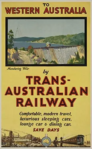Western Australia Tranaustralian Railway Vintage Look Reproduction Metal Tin Sign Metal Sign 8X12 Inches
Western Australia Tranaustralian Railway Vintage Look Reproduction Metal Tin Sign Metal Sign 8X12 Inches