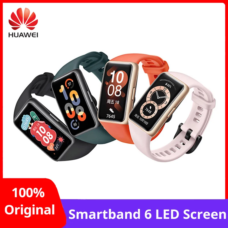 Original HUAWEI Band 6 Smartwatch 1.47 inch Smart Band Bracelet AMOLED Display Heart Rate Tracker Sleep Monitor LED Screen
Original HUAWEI Band 6 Smartwatch 1.47 inch Smart Band Bracelet AMOLED Display Heart Rate Tracker Sleep Monitor LED Screen