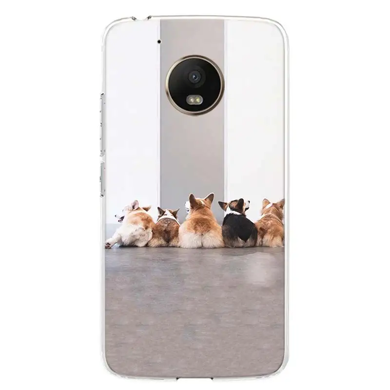 Милый чехол для телефона Motorola Moto G9 G8 G7 G6 G5S E6 E5 Plus Play Power EU One Action Macro Print Cover Coque |