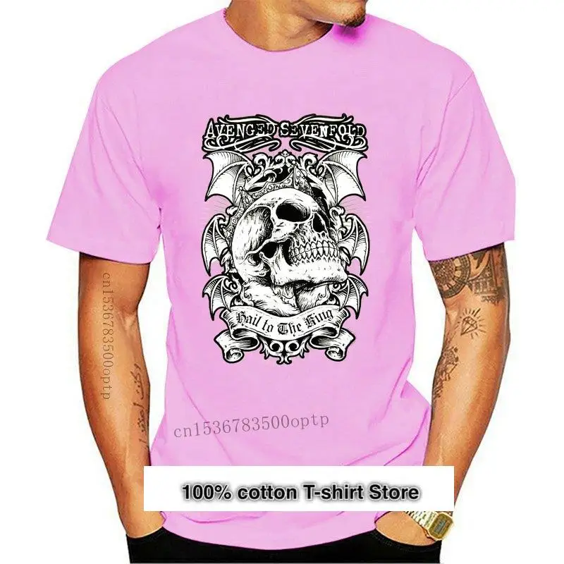 Avenged Sevenfold-Camiseta de rey para hombres, camiseta femenina masculina de rockabia blanca
Avenged Sevenfold-Camiseta de rey para hombres, camiseta femenina masculina de rockabia blanca