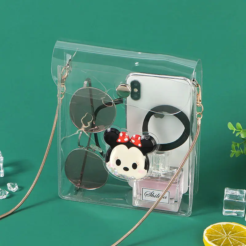 Girl storage bag large capacity transparent cosmetic bag Japanese and Korean cartoon waterproof messenger coin purse
Girl storage bag large capacity transparent cosmetic bag Japanese and Korean cartoon waterproof messenger coin purse