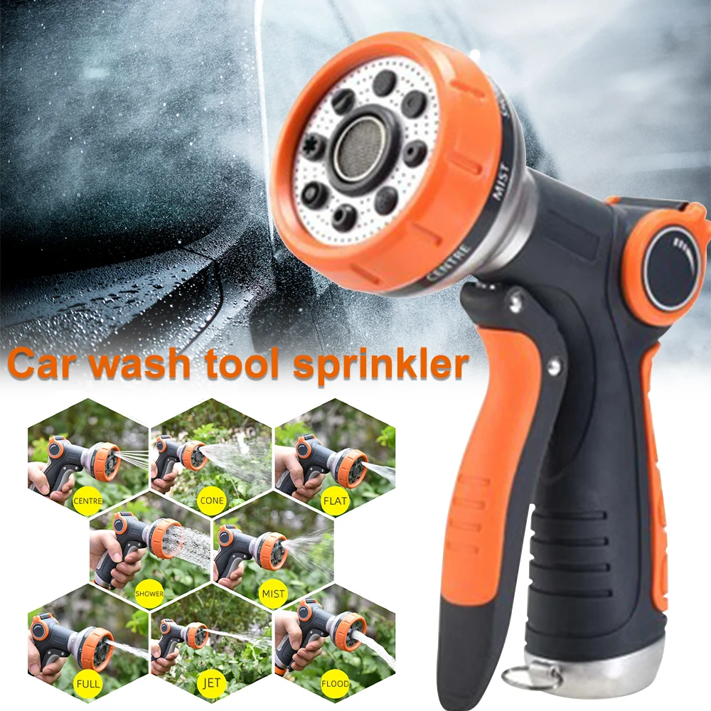 New Durable Water Gun Multifunctional High Pressure Garden Cars Home Orange Tools Nozzle Spray Cleaning Water Gun
New Durable Water Gun Multifunctional High Pressure Garden Cars Home Orange Tools Nozzle Spray Cleaning Water Gun