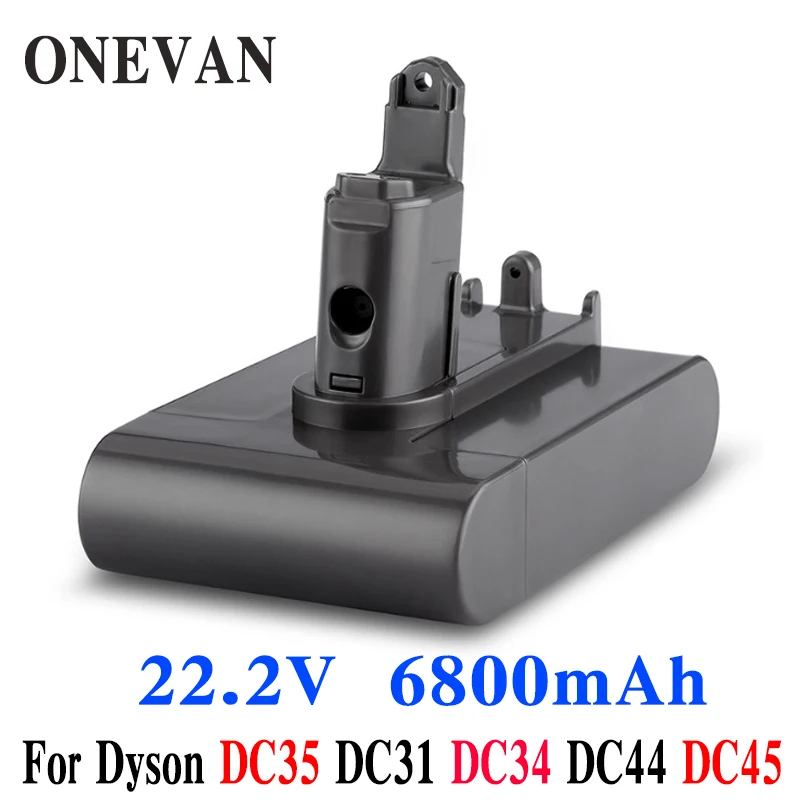 22 2 в 6800 мАч (только подходит для типа B) литий ионная вакуумная батарея Dyson DC35 DC45 DC31