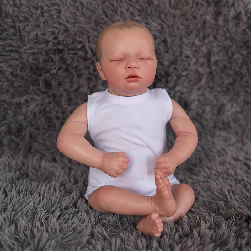 48CM Newborn Baby Reborn Doll Skya Handmade 3D Skin with Genesis Paint Multiple Layers Veins Doll Real Picture
48CM Newborn Baby Reborn Doll Skya Handmade 3D Skin with Genesis Paint Multiple Layers Veins Doll Real Picture