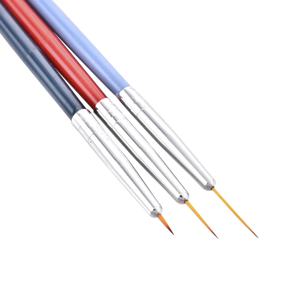 New Style Three-color Nail Pen Set Brush Nail Art Draw Line Pen Painted Drawing Pen Set Makeup Brush Manicure Tool 3Pcs/set
New Style Three-color Nail Pen Set Brush Nail Art Draw Line Pen Painted Drawing Pen Set Makeup Brush Manicure Tool 3Pcs/set