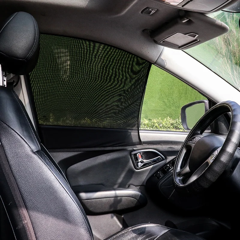TIROL Front Side Window Sunshades Block UV Rays Universal Car Front Sun Visor Mesh Protector for SUV Sedans Car
TIROL Front Side Window Sunshades Block UV Rays Universal Car Front Sun Visor Mesh Protector for SUV Sedans Car