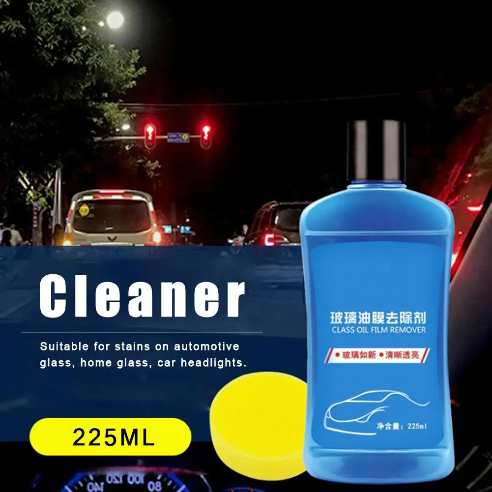 225ml Car Glass Oil Film Remover Liquid Windshield Cleaning Agent Headlight Shell Strong Decontamination Glass Special Cleaner
225ml Car Glass Oil Film Remover Liquid Windshield Cleaning Agent Headlight Shell Strong Decontamination Glass Special Cleaner