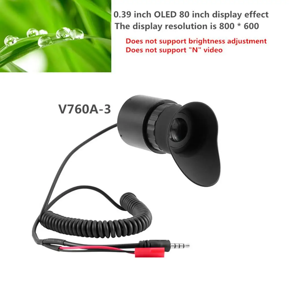 TWISTER.CK V760A-3 Large Screen Display Hd Portable 80 Inches Pal Format Screen Micro-display VGA pixels 18mm eyepieces
TWISTER.CK V760A-3 Large Screen Display Hd Portable 80 Inches Pal Format Screen Micro-display VGA pixels 18mm eyepieces