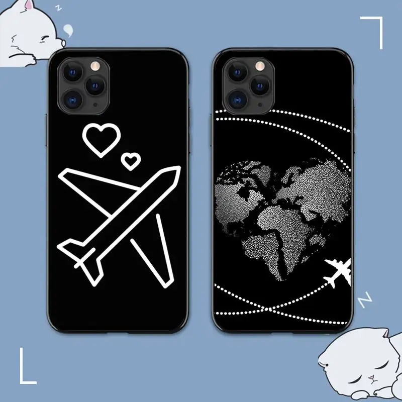 World Map Travel Airplane Pattern Phone Case for iPhone 13 8 7 6 6S Plus X 5S SE 2020 XR 11 12 mini pro XS MAX
World Map Travel Airplane Pattern Phone Case for iPhone 13 8 7 6 6S Plus X 5S SE 2020 XR 11 12 mini pro XS MAX