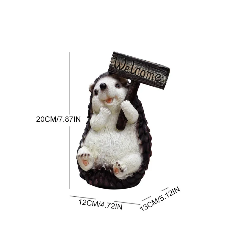 Cute Hedgehog Ornaments Cartoon Animal Ornaments Resin Small Hedgehog Sculpture Flower Stand Flowerpot Balcony Garden Decoration
Cute Hedgehog Ornaments Cartoon Animal Ornaments Resin Small Hedgehog Sculpture Flower Stand Flowerpot Balcony Garden Decoration