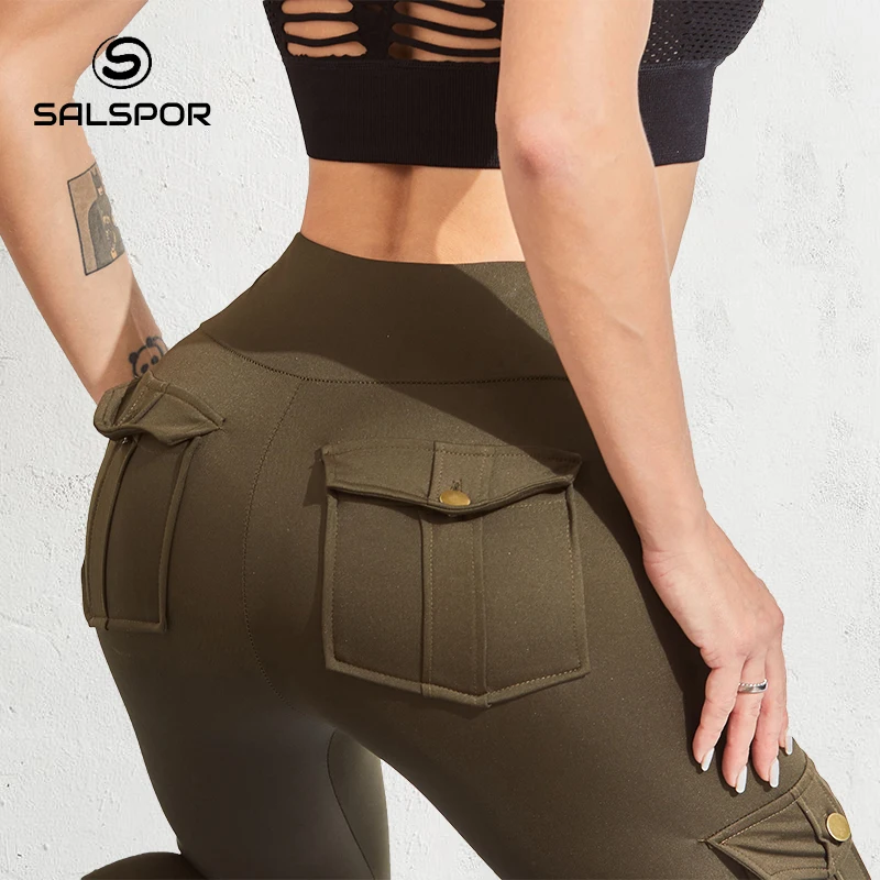 SALSPOR Women Pocket High Waist Sports Leggings Women Fitness Leggings Slim Gym Solid Color Workout Push Up Leggins Female
SALSPOR Women Pocket High Waist Sports Leggings Women Fitness Leggings Slim Gym Solid Color Workout Push Up Leggins Female