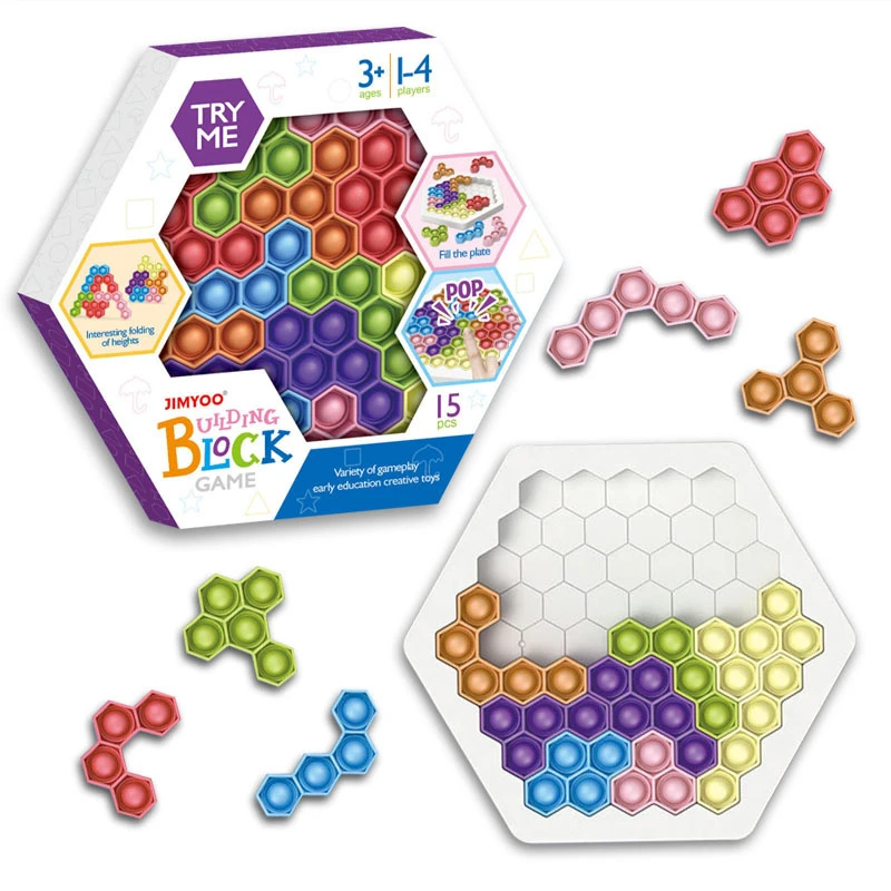 Pop It Fidget Stress Rainbow Silicagel Block Puzzle Desktop Game Push Bubble Antistress Children Sensory Toy Relieve Autism Gift
Pop It Fidget Stress Rainbow Silicagel Block Puzzle Desktop Game Push Bubble Antistress Children Sensory Toy Relieve Autism Gift