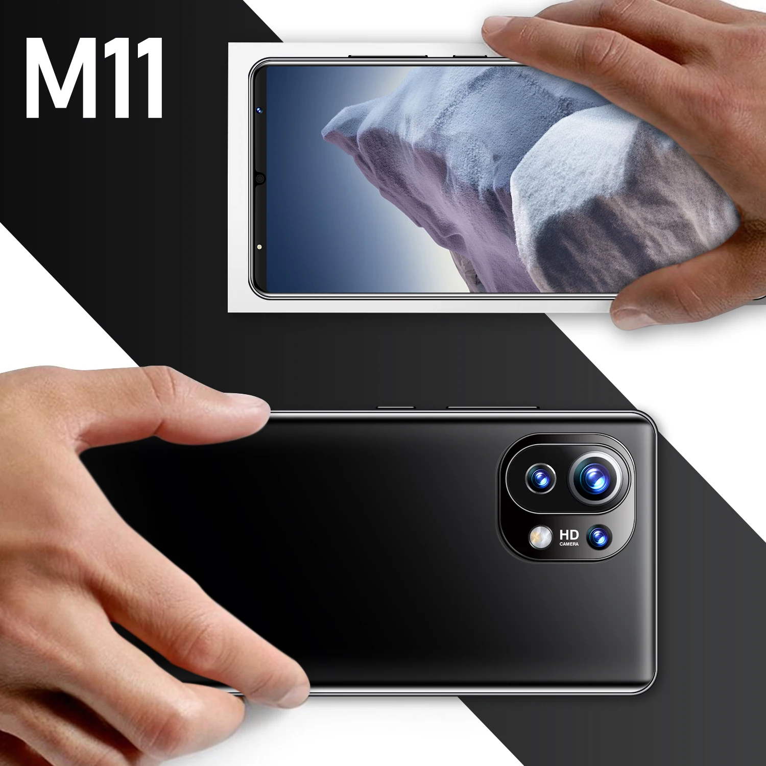 2021 New Global Version M11 6.1inch HD Smartphone 10Core 12+512GB 5200mAh Dual SIM Dual Standby Support Face IDAndroid CellPhone
2021 New Global Version M11 6.1inch HD Smartphone 10Core 12+512GB 5200mAh Dual SIM Dual Standby Support Face IDAndroid CellPhone