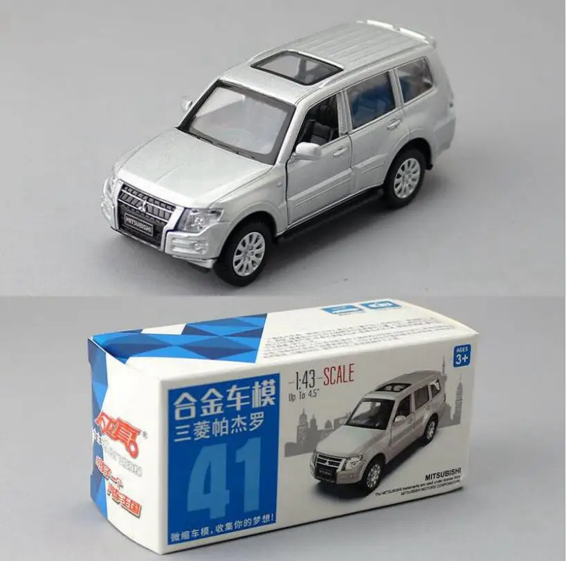 Car Model 1:43 Pajero Alloy Car Decoration SUV Classic Off-Road Vehicle Open Door Toy Car Boy Birthday Gifts
Car Model 1:43 Pajero Alloy Car Decoration SUV Classic Off-Road Vehicle Open Door Toy Car Boy Birthday Gifts