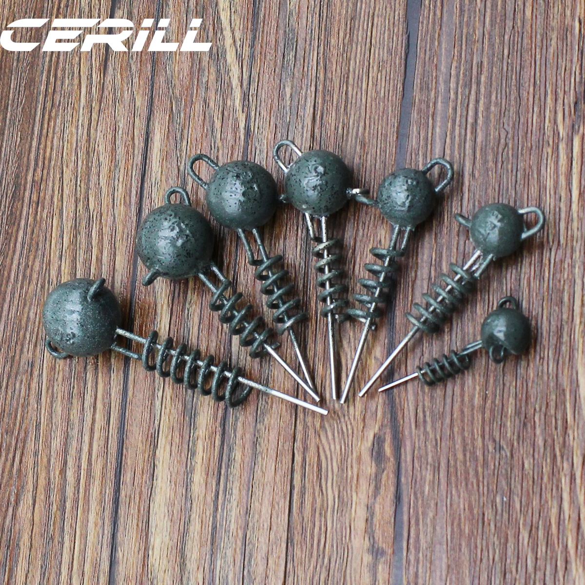 Cerill 5g 7g 10g 15g 20g 25g 30g Screw Fixed Jig Head Lead Sinkers Fishing Lure Soft Bait Carp Bass Pike Swimbait Tackle Tool
Cerill 5g 7g 10g 15g 20g 25g 30g Screw Fixed Jig Head Lead Sinkers Fishing Lure Soft Bait Carp Bass Pike Swimbait Tackle Tool