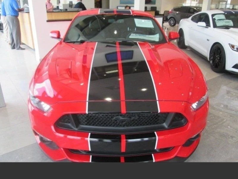 For 1Set for Mustang 2 color 10" Twin Rally stripes Hood Roof Trunk Stripe Graphics Decals
For 1Set for Mustang 2 color 10" Twin Rally stripes Hood Roof Trunk Stripe Graphics Decals