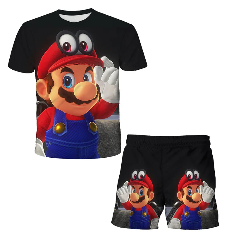 2021New Mario Suit Summer 3D Printing o-neck Sportswear Kids Baby Boy Girls T-Shirt Fashion Sportswear T-Shirt+Pants 2 Piece Set
2021New Mario Suit Summer 3D Printing o-neck Sportswear Kids Baby Boy Girls T-Shirt Fashion Sportswear T-Shirt+Pants 2 Piece Set