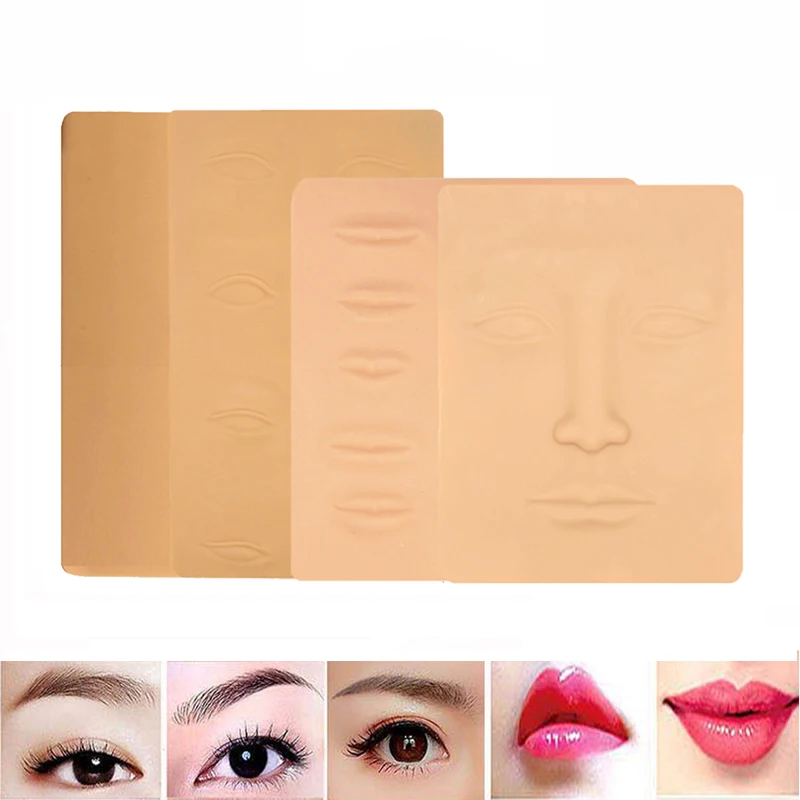 Wholesale Tattoo Silicone Practice Skin Simulation Eyebrow Eye Lip Eyeliner Permanent Make up Eyebrow Tattoo Accessories Supply
Wholesale Tattoo Silicone Practice Skin Simulation Eyebrow Eye Lip Eyeliner Permanent Make up Eyebrow Tattoo Accessories Supply