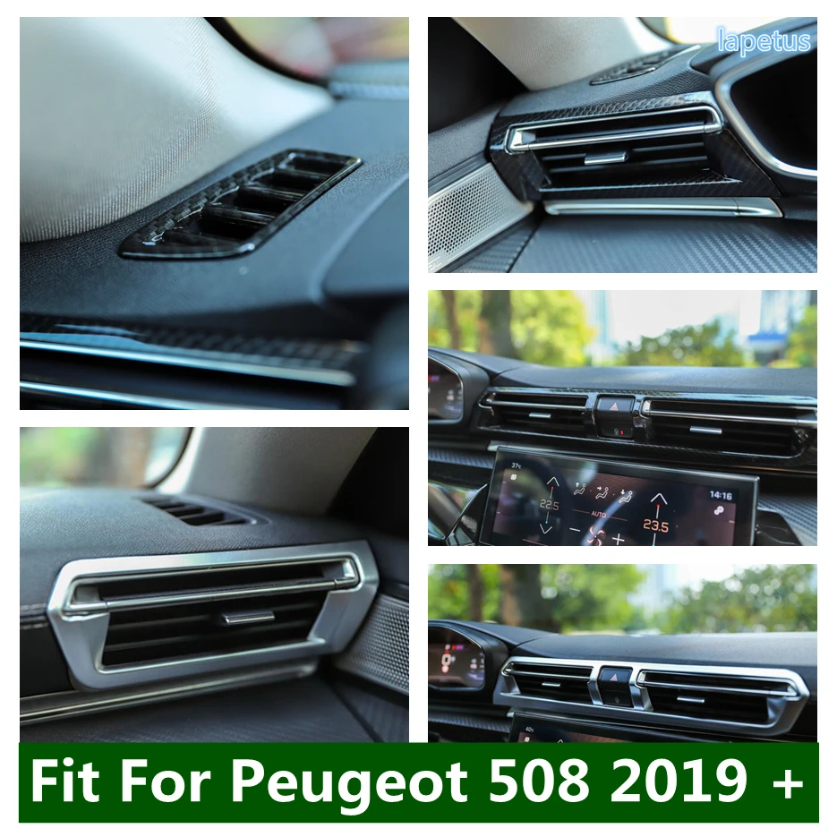 Middle / Center / Dashboard Left + Right AC Outlet Vent Cover Trim Matte / Carbon Fiber Accessories For Peugeot 508 2019 - 2022
Middle / Center / Dashboard Left + Right AC Outlet Vent Cover Trim Matte / Carbon Fiber Accessories For Peugeot 508 2019 - 2022
