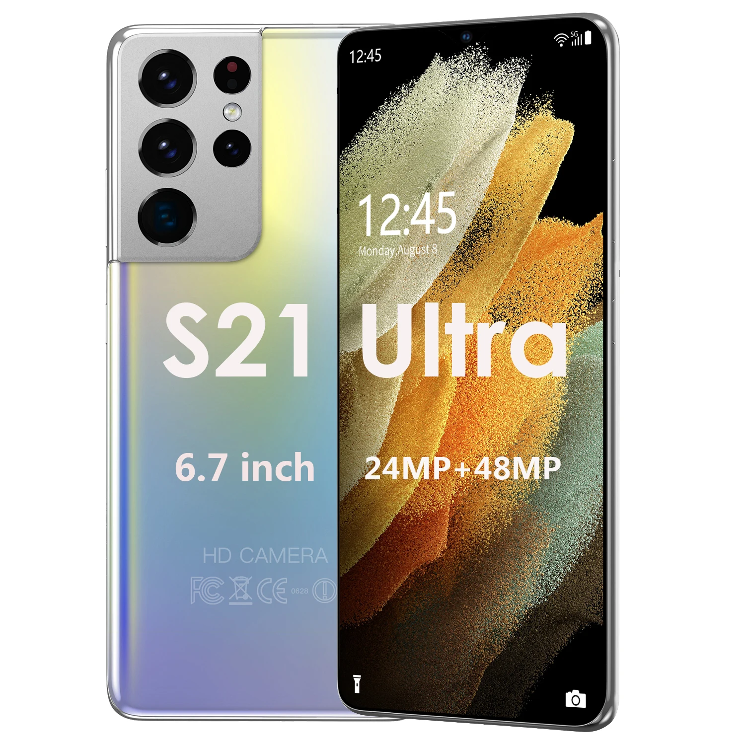 New Global Version S21 Ultra Smart phone Android 10 6.7 inch 6000mAh telephone 16GB 512GB Unlocked 5G Cell phone Mobile Phones
New Global Version S21 Ultra Smart phone Android 10 6.7 inch 6000mAh telephone 16GB 512GB Unlocked 5G Cell phone Mobile Phones