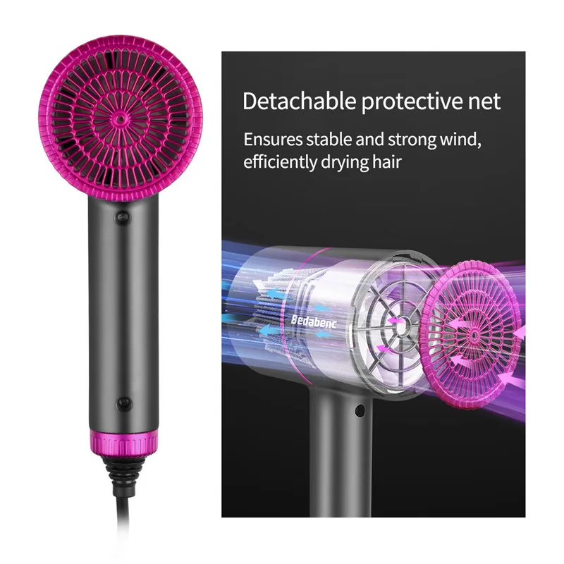 2000W Professional Hair Dryer Negative Ionic Blow Dryer Hot Cold Wind Air Brush Hairdryer Strong Power Dryer Salon Style Tool
2000W Professional Hair Dryer Negative Ionic Blow Dryer Hot Cold Wind Air Brush Hairdryer Strong Power Dryer Salon Style Tool