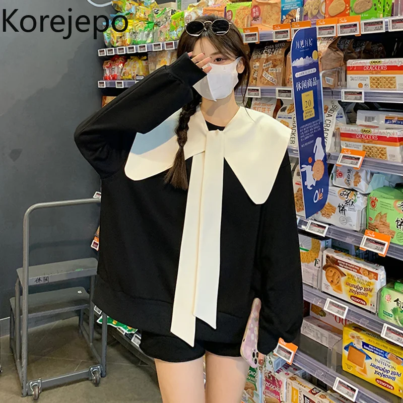 Korejepo Women Sweater Female Temperament Doll Collar 2021 Early Spring and Autumn New Preppy Style Sweet Chic French Top Chic
Korejepo Women Sweater Female Temperament Doll Collar 2021 Early Spring and Autumn New Preppy Style Sweet Chic French Top Chic