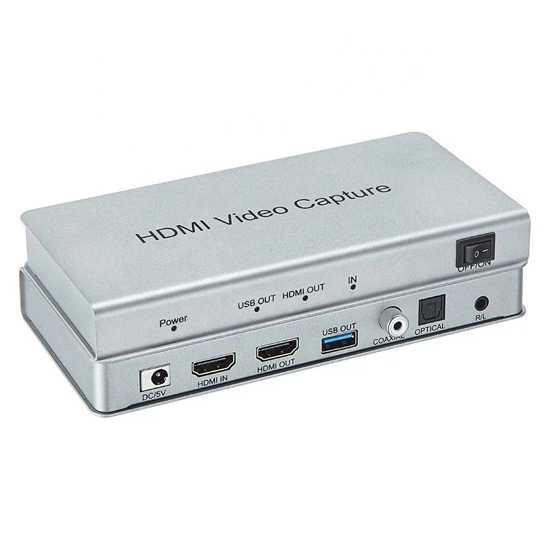 USB 3.0 HDMI аудио-и видеозахват для ПК игровой рекордер прямой трансляции