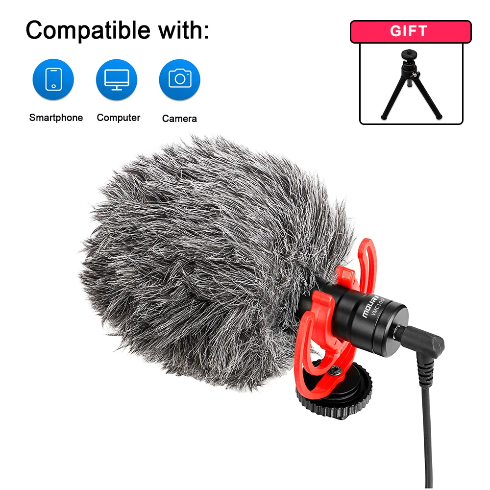 Mouriv Video Record Microphone and Smartphone mic kit for DSLR Camera Smartphone Pocket Youtube Vlogging Mic for iPhone&Android
Mouriv Video Record Microphone and Smartphone mic kit for DSLR Camera Smartphone Pocket Youtube Vlogging Mic for iPhone&Android