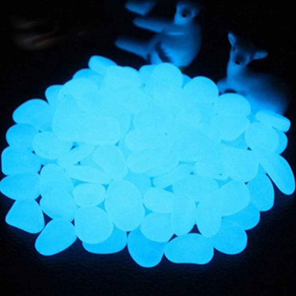 100/50pc Glow in the Dark Garden Pebbles Glow Stones Rocks for Walkways Garden Path Patio Lawn Garden Yard Decor Luminous Stones
100/50pc Glow in the Dark Garden Pebbles Glow Stones Rocks for Walkways Garden Path Patio Lawn Garden Yard Decor Luminous Stones