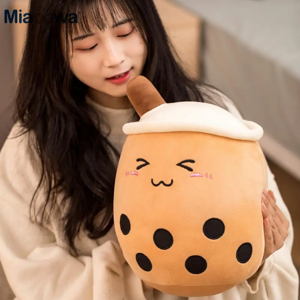 25-70cm cute cartoon Fruit bubble tea cup shaped pillow with suction tubes real-life stuffed soft back cushion funny boba food
25-70cm cute cartoon Fruit bubble tea cup shaped pillow with suction tubes real-life stuffed soft back cushion funny boba food