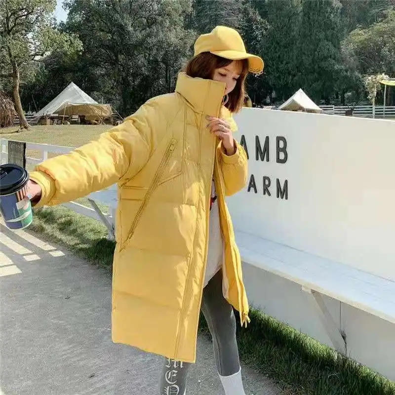 2021 Women Winter New Cotton Padded Coat Lady Loose Plus Size Mid-Long Warm Thick Cotton Parka Female Casual Shiny Outerwear C1
2021 Women Winter New Cotton Padded Coat Lady Loose Plus Size Mid-Long Warm Thick Cotton Parka Female Casual Shiny Outerwear C1