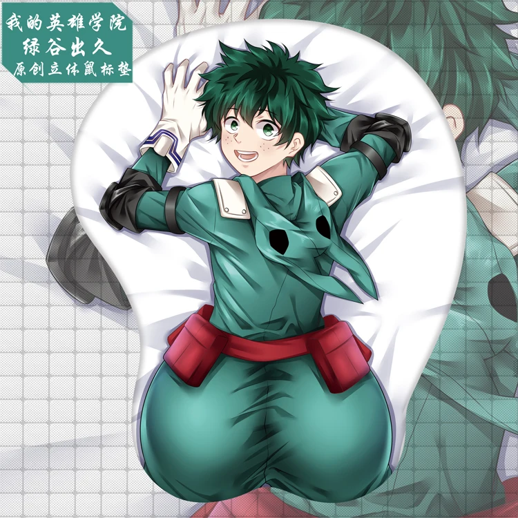 Anime Game My Hero Academia Midoriya Izuku 3D Soft Gel Gaming Mouse Pad Ergonomic Lycra Mousepad With Wrist Support Prop Gifts
Anime Game My Hero Academia Midoriya Izuku 3D Soft Gel Gaming Mouse Pad Ergonomic Lycra Mousepad With Wrist Support Prop Gifts