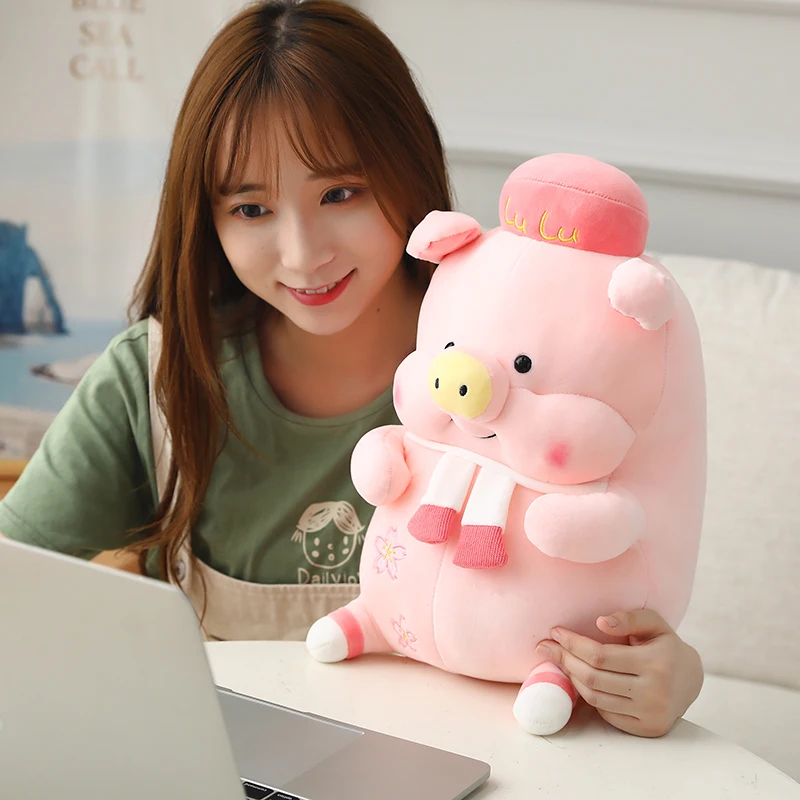 Cute PIG Plush Toys Hobbies Cartoon Animal Pillow Be Prostrate Stuffed Toy Dolls for Children Boys Baby Birthday Christmas Gifts 
Cute PIG Plush Toys Hobbies Cartoon Animal Pillow Be Prostrate Stuffed Toy Dolls for Children Boys Baby Birthday Christmas Gifts
