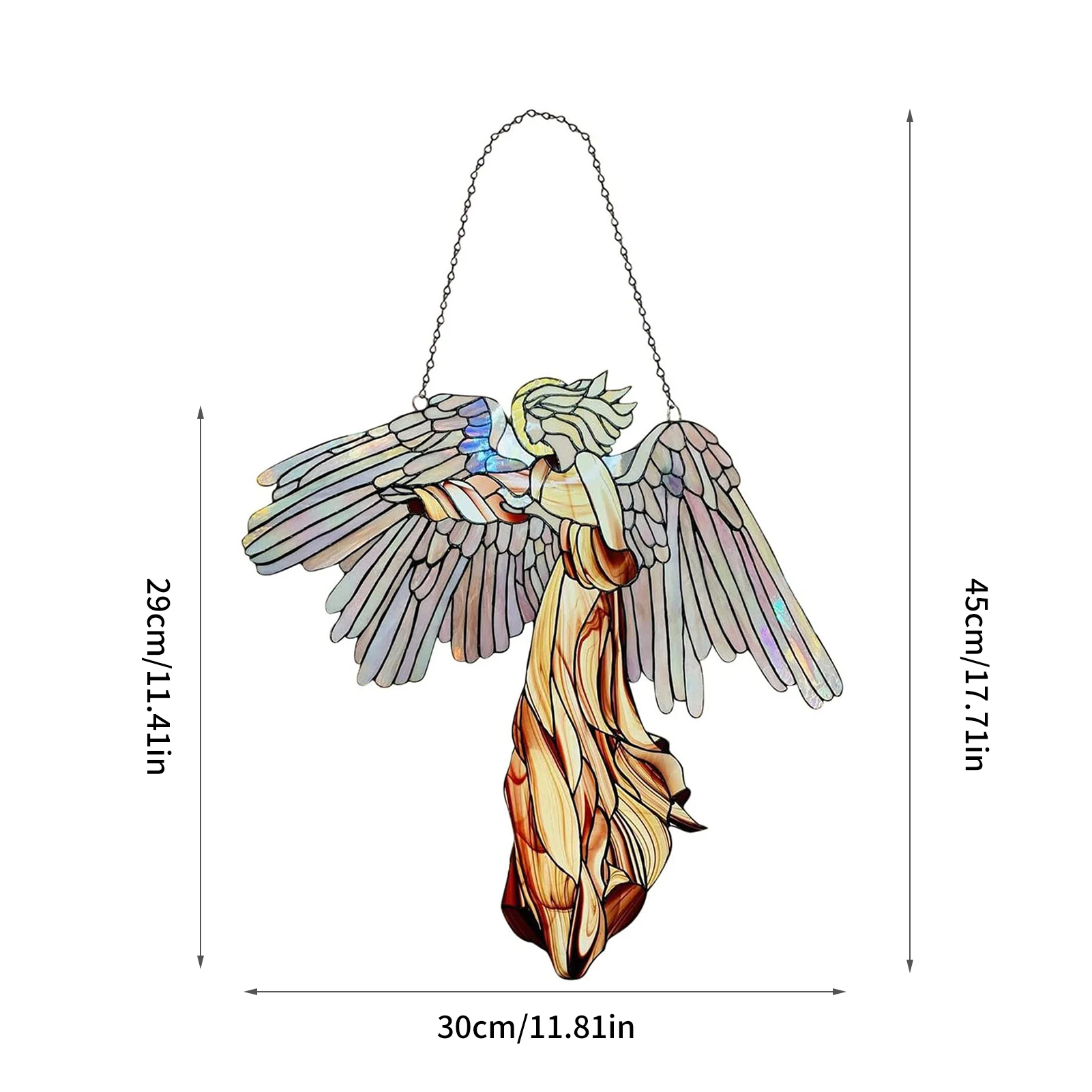 Stained Angel Glass Window Hangings Acrylic Wall Hanging Birds Decor Room Accessories Scandinavian Decor Party Gift
Stained Angel Glass Window Hangings Acrylic Wall Hanging Birds Decor Room Accessories Scandinavian Decor Party Gift