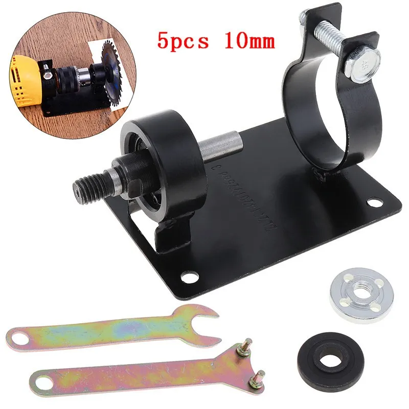 5pcs/set 10mm Electric Drill Cutting Seat Stand Holder Set With 2 Wrenchs And 2 Gaskets For Polishing / Grinding
5pcs/set 10mm Electric Drill Cutting Seat Stand Holder Set With 2 Wrenchs And 2 Gaskets For Polishing / Grinding