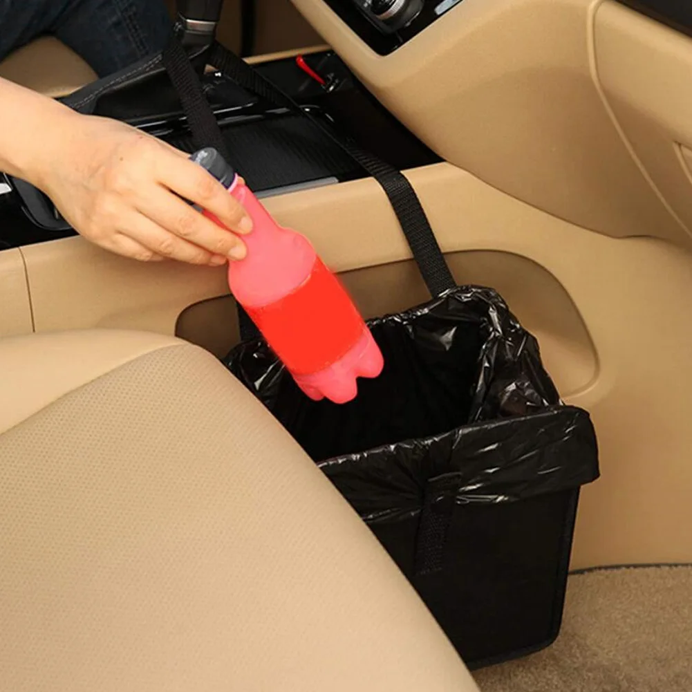 Car Trash Can Multifunctional Synthetic Leather Oxford Fabric Auto Waste Basket Outdoor Garbage Trash Storage Basket
Car Trash Can Multifunctional Synthetic Leather Oxford Fabric Auto Waste Basket Outdoor Garbage Trash Storage Basket