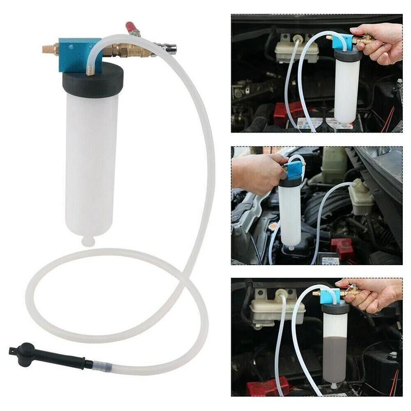 Car Brake Fluid Oil Replacement Tool Hydraulic Clutch Oil Pump Oil Bleeder Empty Exchange Drained Kit
Car Brake Fluid Oil Replacement Tool Hydraulic Clutch Oil Pump Oil Bleeder Empty Exchange Drained Kit